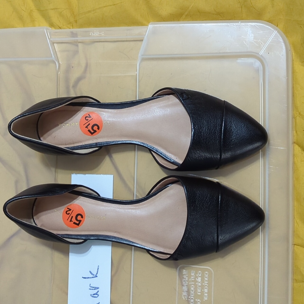 Black flats